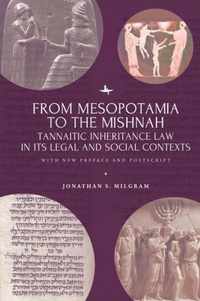 From Mesopotamia to the Mishnah: Tannaitic Inheritance Law in Its Legal and Social Contexts