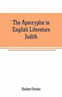 The Apocrypha in English Literature