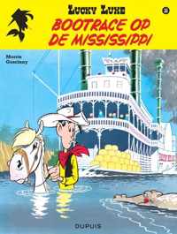 Lucky Luke 16 -   Bootrace op de Mississipi