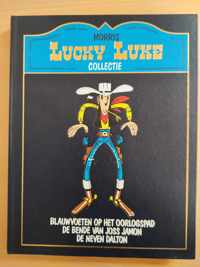 Lucky Luke Collectie A 14 - Lekturama - Blauwvoeten op het oorlogspad + De bende van Joss Jamon + De neven Dalton