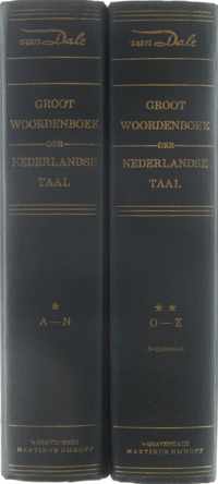 Groot woordenboek der Nederlandse taal : met een uitvoerig supplement.