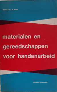 Materialen en gereedsch. handenarb.