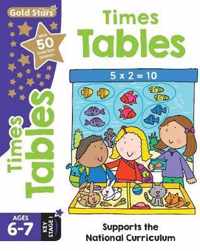Gold Stars Times Tables Ages 6-7 Key Stage 1
