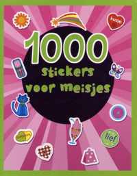 1000 stickers voor meisjes