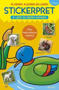 Stickerpret  Ik Leer De Dieren Kennen 3-5 Jaar