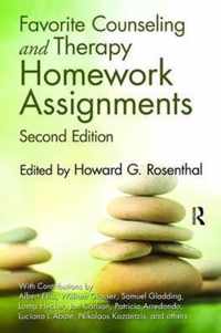 Favorite Counseling and Therapy Homework Assignments, Second Edition