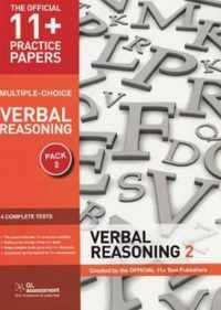 11+ Practice Papers, Verbal Reasoning Pack 2 (Multiple Choice)