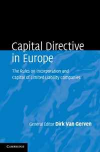 Capital Directive In Europe