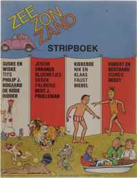 Zee zon strand stripboek