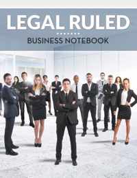 Legal Ruled Business Notebook