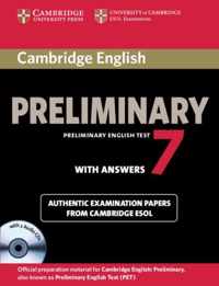Camb Engl Preliminary 7 Students Bk Pack