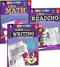 180 Days of Reading, Writing and Math for Fifth Grade