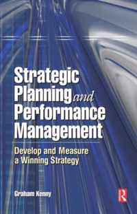 Strategic Planning and Performance Management