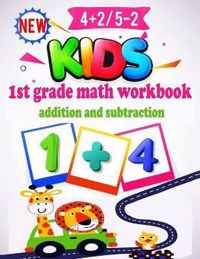 1st Grade Math Workbook Addition and Subtraction