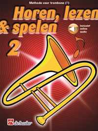 Horen Lezen & Spelen deel 2 voor Trombone Bassleutel BC (Boek + online Audio) 2022