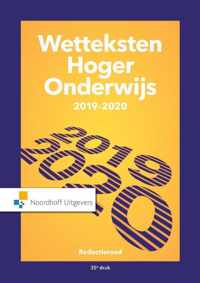 Wetteksten hoger onderwijs 2019-2020