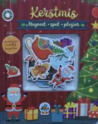 Kerstmis - kerstboek - winterboek - boek met 16 magneten - magneet - spel - plezier -