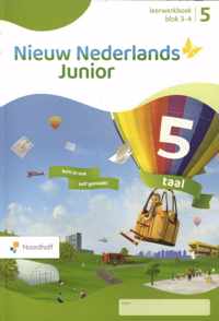 Nieuw Nederlands Junior taal groep 5 blok 3-4 Leerwerkboek