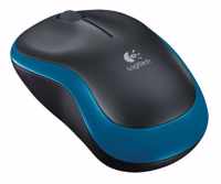 Logitech M185 Draadloze Muis Blauw