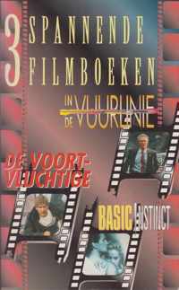 3 Spannende filmboeken; In de vuurlinie, De voortvluchtige, Basic instinct