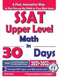 SSAT Upper Level Math in 30 Days