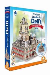 3D Gebouw - Stadhuis Delft (250 Stukjes)
