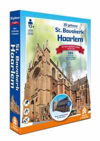 3D Gebouw - St Bavokerk Haarlem (184 Stukjes)