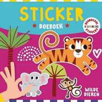 DOEBOEK STICKER - WILDE DIEREN