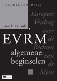 Europees verdrag voor de rechten van de mens, algemene beginselen, studenteneditie - Janneke Gerards - Paperback (9789012388900)