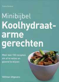 Minibijbel - Koolhydraatarme gerechten - Elaine Gardner - Hardcover (9789048306190)