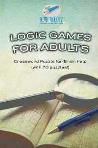 Logic Games for Adults Crossword Puzzle for Brain Help (with 70 puzzles!)