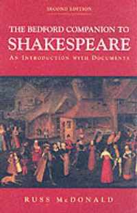 Bedford Companion To Shakespeare 2nd