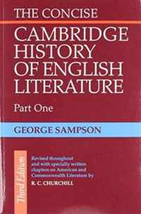 The Concise Cambridge History of English Literature