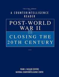 A Counterintelligence Reader, Volume III