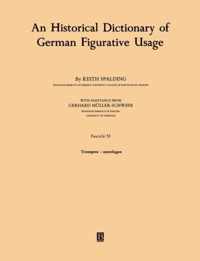 An Historical Dictionary of German Figurative Usage, Fascicle 53