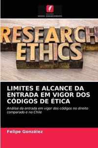 Limites E Alcance Da Entrada Em Vigor DOS Codigos de Etica