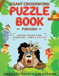 Giant Crossword Puzzle Book for Kids