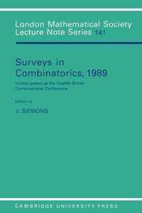 Surveys in Combinatorics, 1989