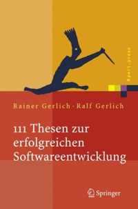 111 Thesen Zur Erfolgreichen Softwareentwicklung