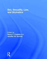 Sex, Sexuality, Law, and Injustice