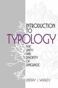 Introduction To Typology