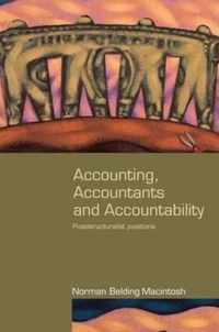 Accounting, Accountants and Accountability