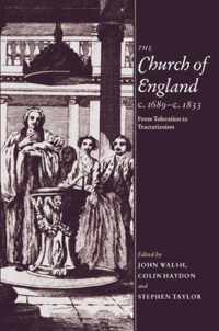 The Church of England c.1689-c.1833