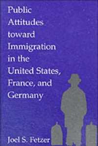 Public Attitudes Toward Immigration in the United States, France, and Germany