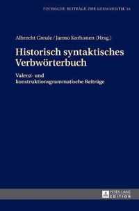 Historisch Syntaktisches Verbwoerterbuch