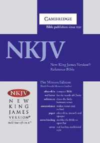NKJV Pitt Minion Reference Bible, Black Goatskin Leather, Red-letter Text, NK446
