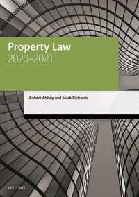 Property Law 2020-2021