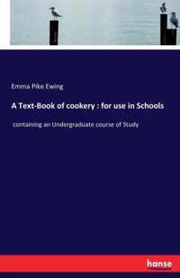 A Text-Book of cookery