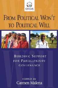 From Political Won't to Political Will