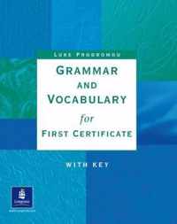 Grammar & Vocabulary for First Certificate With Key